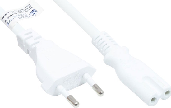 Picture of Kabel zasilajcy Good Connections Good Connections Euro-Netzkabel an C7/Euro 8 Bu. weiß 10m