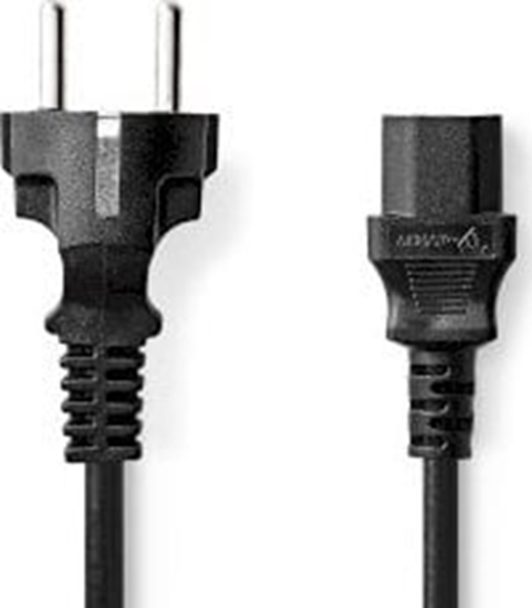 Picture of Kabel zasilajcy Nedis Nedis CEGL10030BK20 kabel zasilajce Czarny 2 m CEE7/7 C13 panel