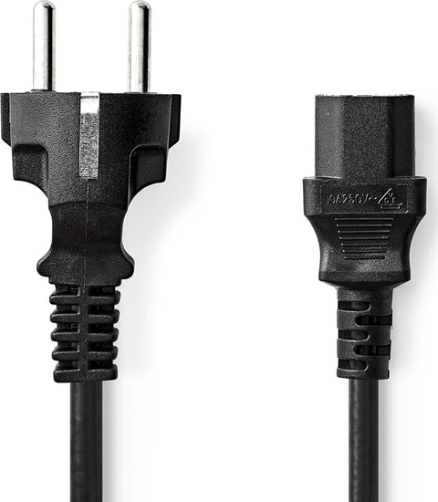 Picture of Kabel zasilajcy Nedis Nedis CEGL10030BK50 kabel zasilajce Czarny 5 m CEE7/7 C13 panel