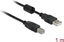 Picture of Kabelis USB2.0 AM > BM, melns, 1.0m, Delock