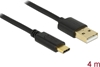 Picture of Kabelis USB2.0, TypeA > TypeC, 4.0m, Delock