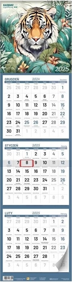 Picture of Kalendarz 2025 trzymiesiczny LUX MINI MIX