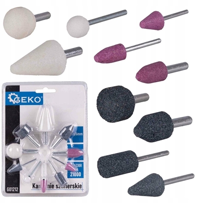 Attēls no Kamienie szlifierskie 3mm/6mm 10el. (20/80)