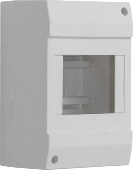Изображение Kanlux Rozdzielnica moduowa DB104W 1 x 4 IP30 natynkowa 60 x 86 x 130mm (3851)