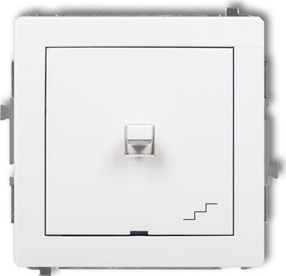 Picture of Karlik cznik Deco schodowy w stylu amerykaskim biay (DWPUS-3)