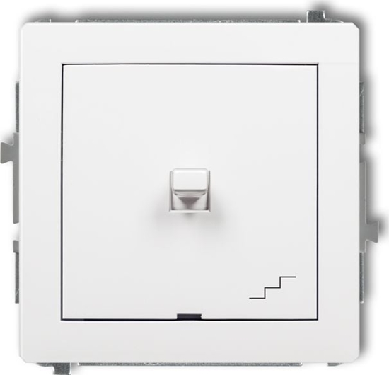Picture of Karlik cznik Deco schodowy w stylu amerykaskim biay (DWPUS-3)
