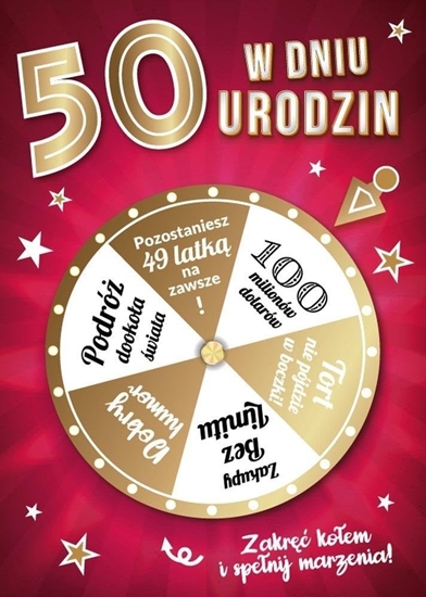 Изображение Karnet Urodziny 50