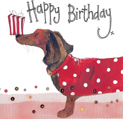 Picture of Karnet Urodziny S264 Jamnik