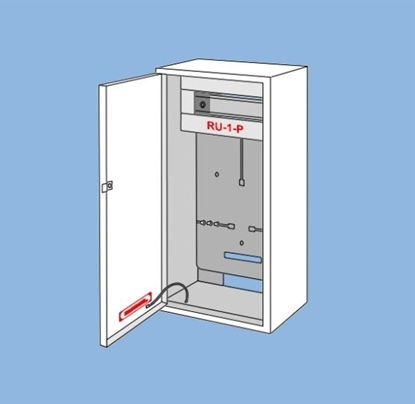 Изображение Karwasz Rozdzielnica uniwersalna plombowana IP30 biaa RU-1-P