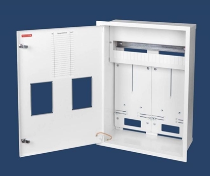 Изображение Karwasz Szafka licznikowa podtynkowa 2-licznikowa 3-fazowe 20 moduów IP30 (RW-2L-20 Z/O)