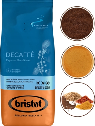 Picture of Kawa mielona Bristot Decaffe 250 g