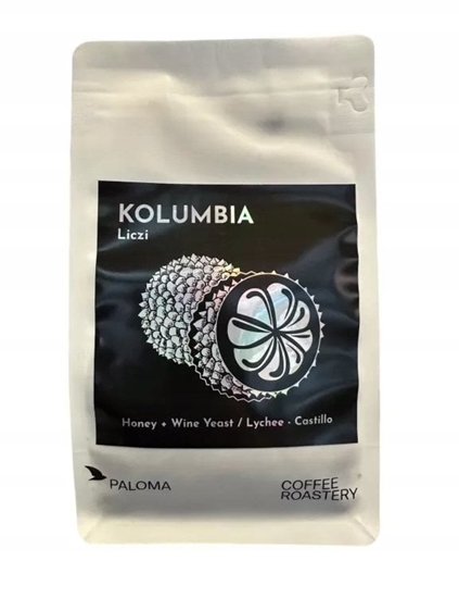 Изображение Kawa ziarnista Paloma Kolumbia Liczi Santa Mónica 200g