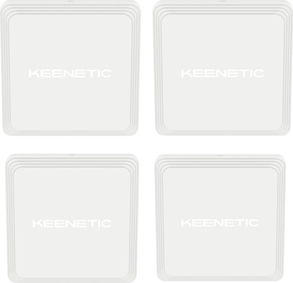 Picture of Keenetic Voyager Pro AX1800 Mesh WiFi-6 Router/-Extender/-Access-Point, 4er-Pack