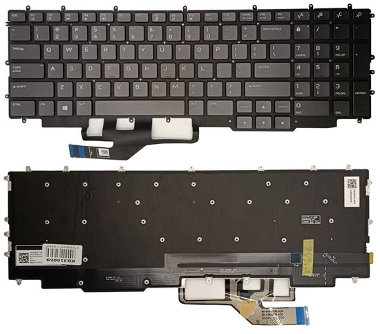 Picture of Keyboard DELL G7 17 7700, with backlight, US