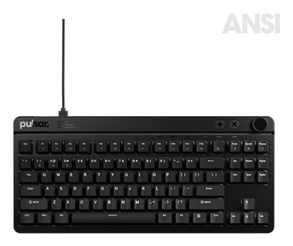 Picture of KEYBOARD USB XBOARD MS TKL/ANSI BLACK XBMS01 PULSAR
