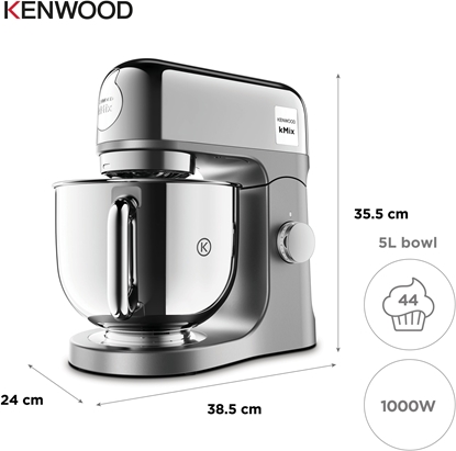 Picture of Robot planetarny Kenwood Kenwood kMix Special Edition KMX760ACH Mikser stojcy 1000 W Chrom