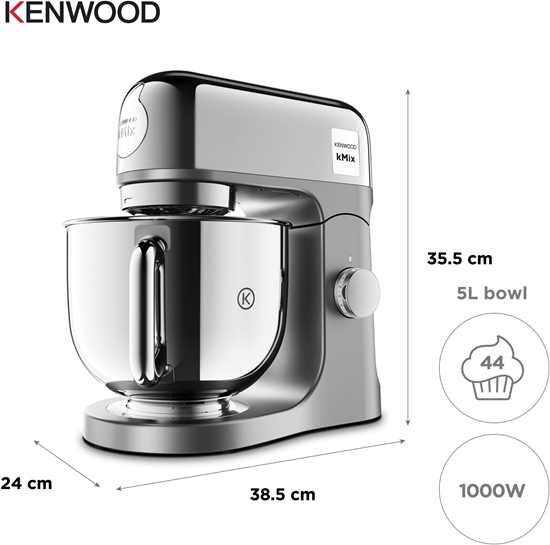 Picture of Robot planetarny Kenwood Kenwood kMix Special Edition KMX760ACH Mikser stojcy 1000 W Chrom