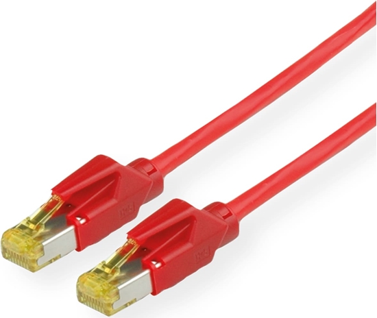 Изображение Kerpen Datacom KERPEN Patchkabel Kat.6A (Class EA) S/F, MegaLine F6-90, HiRose TM31, LS0H, rot, 5 m