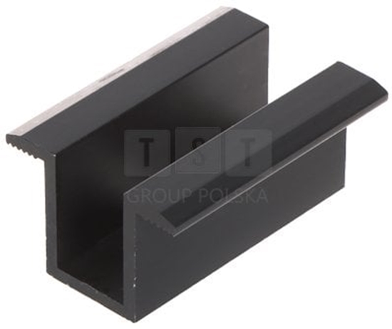 Изображение KLAMRA RODKOWA UNIWERSALNA PV-KSU/50/B DO PANELI FOTOWOLTAICZNYCH