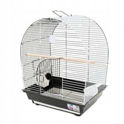 Picture of Klatka dla ptaków, czarno-biaa, o wym. 36 x 28,8 x 46cm