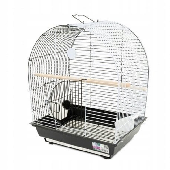 Picture of Klatka dla ptaków, czarno-biaa, o wym. 36 x 28,8 x 46cm