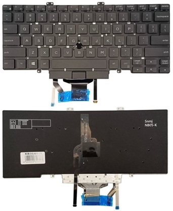 Picture of Keyboard DELL Latitude 5400, with trackpoint