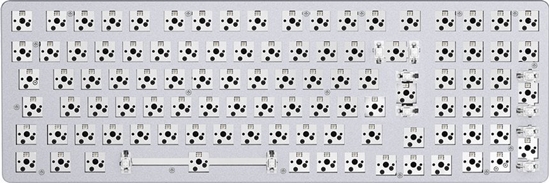 Picture of Klawiatura Glorious PC Gaming Race Glorious GMMK2 Full-Size Tastatur - Barebone, ISO-Layout, weiß