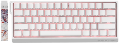 Attēls no Klawiatura Madlions Fierce Gaming Gear (FGG) FGG MAD60 HE RGB - US ukad - Magnetic Amber Pro Switches - Czysty Biay (Biay) Magnetyczna Klawiatura Gamingowa