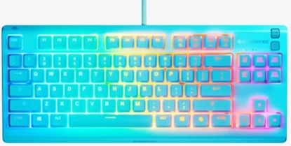 Attēls no Klawiatura SteelSeries KEYBOARD APEX3 TKL AQUA