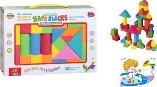 Picture of Klocki piankowe 58szt