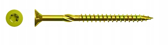 Изображение Koelner/Rawlplug Wkrt konstrukcyjny do drewna 5x25 eb stokowy napd typu TX - 0.25ts