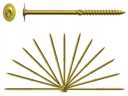 Изображение Koelner/Rawlplug Wkrt konstrukcyjny do drewna 8x400 mm eb podkadkowy - 0.025ts