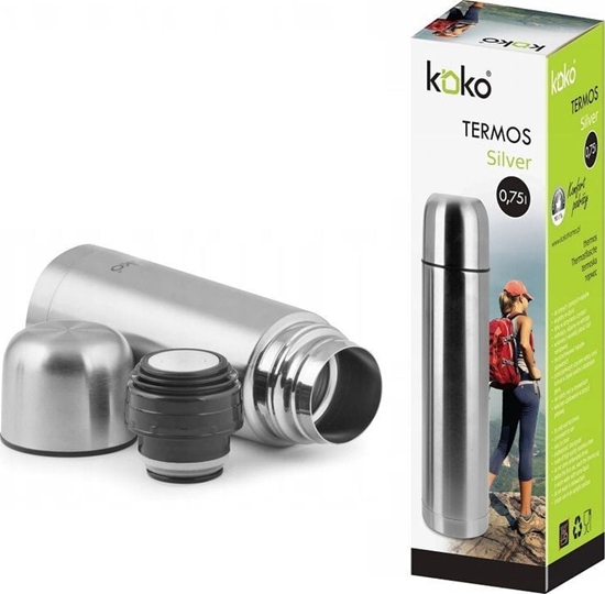 Picture of KOKO Termos turystyczny KO-6422 0.75 l Srebrny