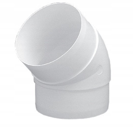 Picture of Kolano kanau okrgego 45 stopni fi 125 KO125-45