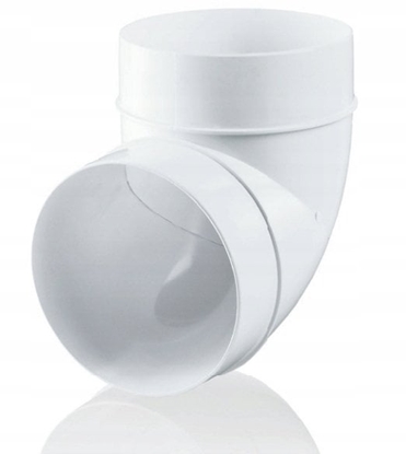 Изображение Kolano kanau okrgego 90 stopni fi 125mm KO125-90