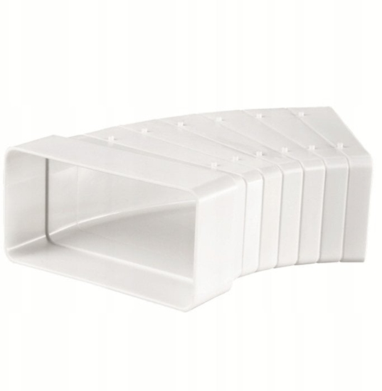 Picture of Kolano wieloktowe 110x55mm biae KP55-UNI