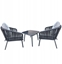 Picture of Komplet mebli ogrodowych stolik + 2 fotele aluminiowe z technorattanu