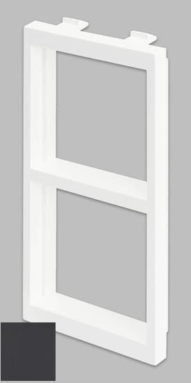 Picture of Kontakt-Simon Adapter CIMA na 2 moduy K45 45x45mm Connect grafit S66/14