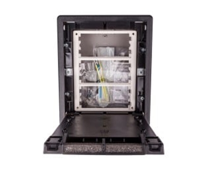 Attēls no Kontakt-Simon Connect Puszka SF podogowa potrójna 6xK45 + SM302/9 szary grafit SF370/14