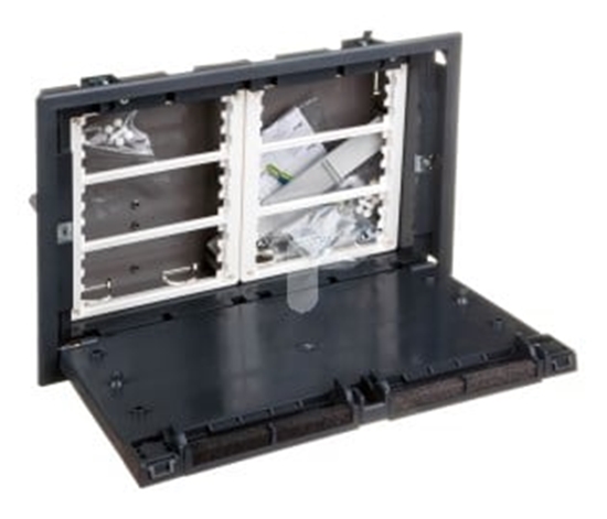 Изображение Kontakt-Simon Connect Puszka SF podogowa szeciokrotna 12xK45 + 2x SM302/9 szara SF610/1
