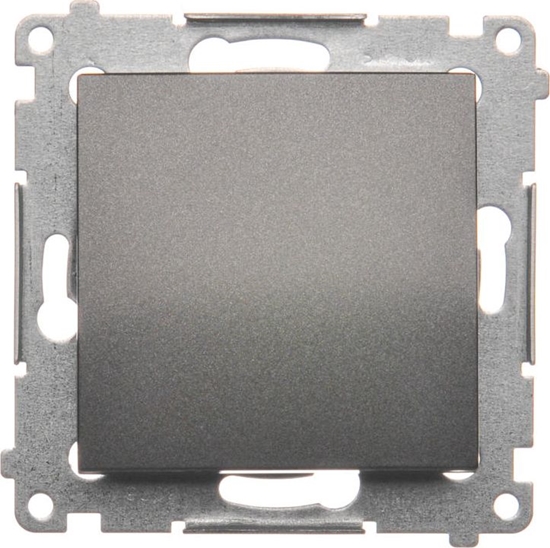 Picture of Kontakt-Simon cznik jednobiegunowy antracyt - DW1.01/48