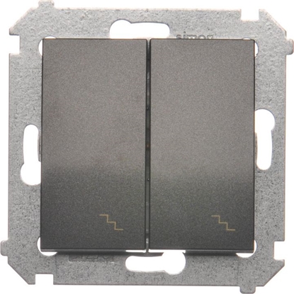 Attēls no Kontakt-Simon cznik schodowy podwietlany antracyt - DW6/2.01/48