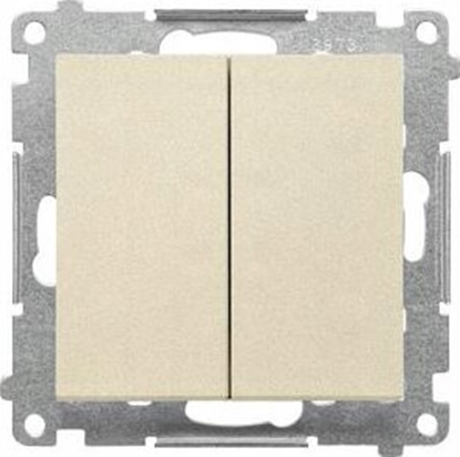 Attēls no Kontakt-Simon cznik wiecznikowy Kontakt-Simon 55 TW5.01/144 modu 10 AX, 250V~, szybkozcza szampaski mat