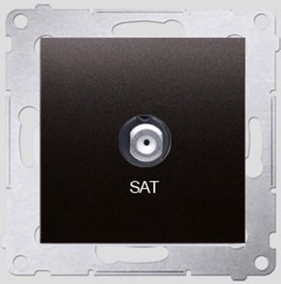 Attēls no Kontakt-Simon Gniazdo antenowe SAT antracyt - DASF1.01/48