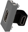 Picture of Kontakt-Simon Gniazdo K45/2 HDMI szary grafit - K129B/14