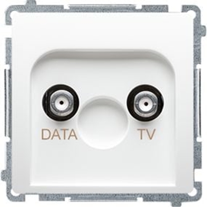 Изображение Kontakt-Simon Gniazdo Simon Basic TV-DATA typ F biae (BMAD1.01/11)