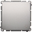 Изображение Kontakt-Simon Przycisk dzwonek Simon Basic pojedynczy 10AX 250V srebrny mat (BMD1.01/43)