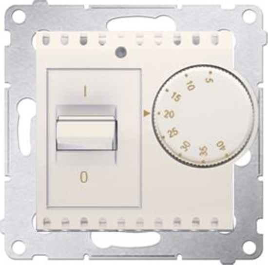 Изображение Kontakt-Simon Regulator temperatury Simon 54 z czujnikiem wewntrznym kremowy (DRT10W.02/41)
