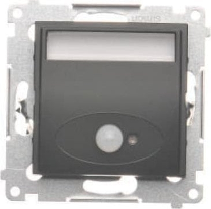 Изображение Kontakt-Simon Simon 54 Oprawa owietleniowa LED z czujnikiem ruchu 230 V AC 1.4 W biae ciepe 3100K czarny mat DOSC.01/49