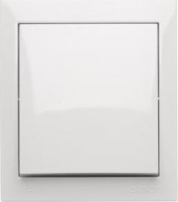 Изображение Kontakt-Simon Simon Aquaclick Przycisk zwierny bez piktogramu, 10 AX, 250 V biay ACP1/11